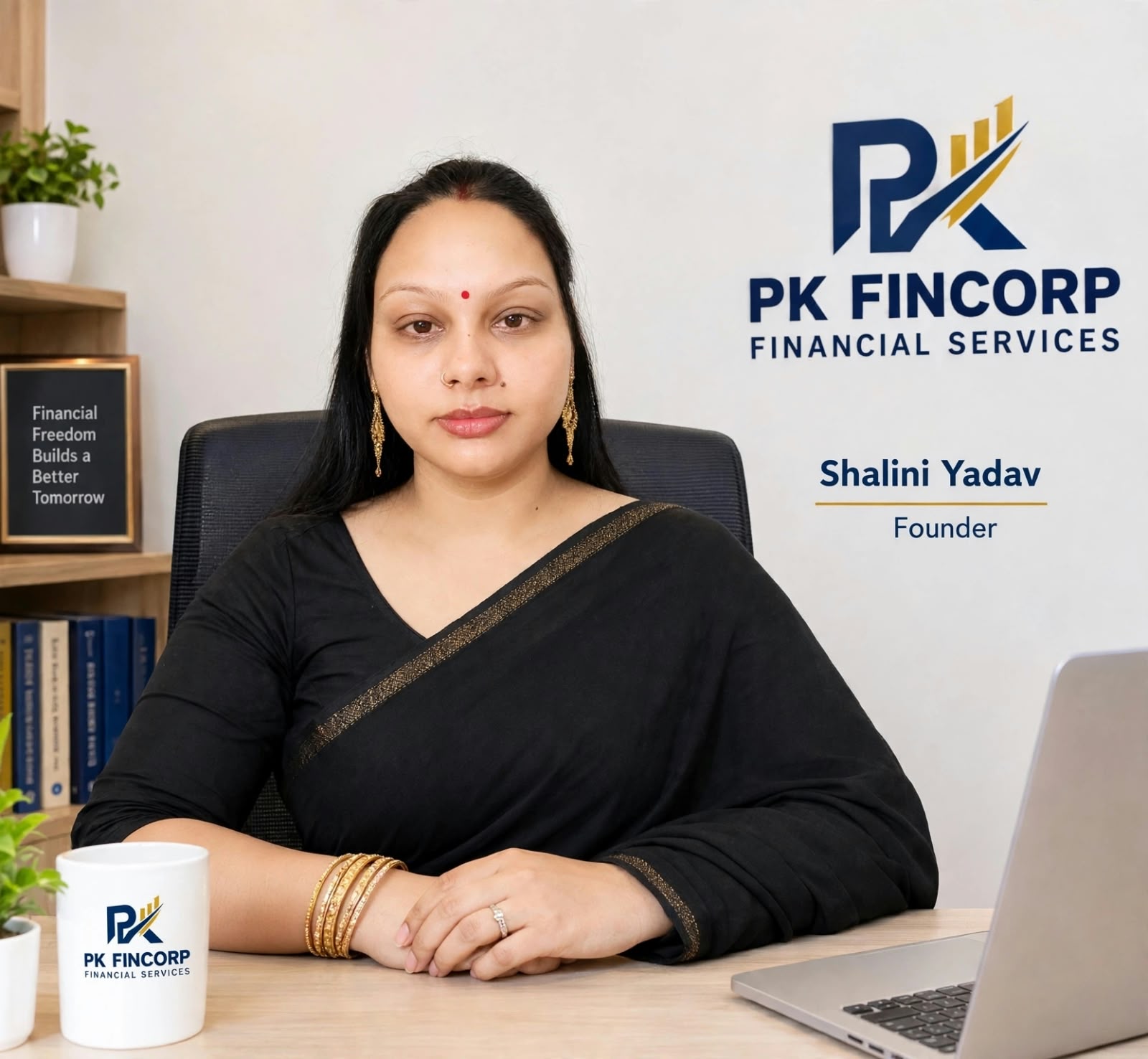 Shalini Yadav, Founder of PK FINCORP Financial Services